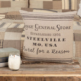 Owens Mill Lange General Store Rural Pillow-Lange General Store