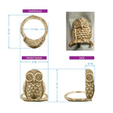 Owl Napkin Rings Set of 4