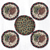 Ozark Pine Braided Coaster Set-Lange General Store