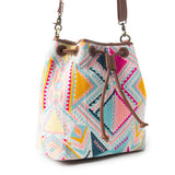 Pastel Sunrise Bucket Bag-Lange General Store