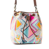 Pastel Sunrise Bucket Bag-Lange General Store