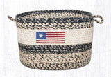 Patriot Flag Braided Baskets-Lange General Store