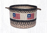 Patriot Flag Braided Baskets-Lange General Store