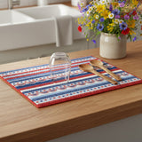 Patriotic Drying Mat-Lange General Store