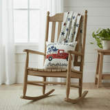 Patriotic Products on Rocking Chair - Front View