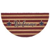 Patriotic Stripes Welcome Door Mats-Lange General Store