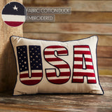 Patriotic USA Pillow-Lange General Store