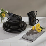 Pearl Black Dinnerware-Lange General Store