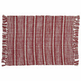 Peppermint Stripe Chindi Placemats-Lange General Store