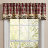 Pepperton Lined Bordered Valance-Lange General Store