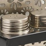 Petals Salt Pepper Napkin Holder-Lange General Store