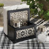 Petals Salt Pepper Napkin Holder-Lange General Store