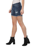 Petit Medium Washed Denim Shorts-Lange General Store