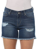 Petit Medium Washed Denim Shorts-Lange General Store