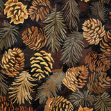 Rustic Pinecone Hooked Rugs