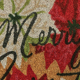 Poinsettia Door Mat-Lange General Store