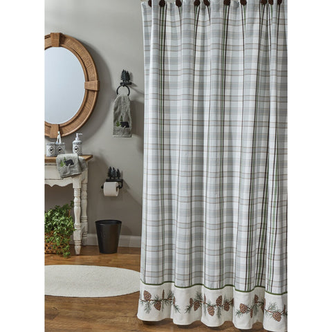 Ponderosa Pine Shower Curtain-Lange General Store