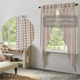 Portabella Buffalo Check Long Prairie Curtains-Lange General Store