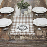 Portabella Buffalo Check Vintage Bunny Table Runners-Lange General Store