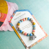 Prayer Bracelet - Seashell Pastel-Lange General Store