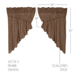 Preston Prairie Swag Curtains