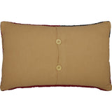 Patriotic Patch Flag Hooked Pillow-Lange General Store