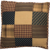 Patriotic Patch Quilted Pillow-Lange General Store