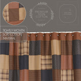 Primitive Patch Shower Curtain