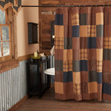 Patriotic Patch Shower Curtain-Lange General Store