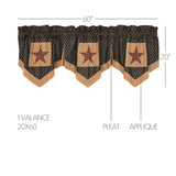 Primitive Patch Star Point Valance