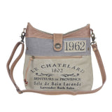 Psychedelic Grey Shoulder Bag-Lange General Store