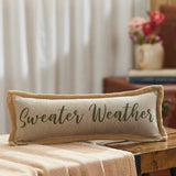 Pumpkin Bounty Sweater Weather Pillow-Lange General Store