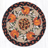 Pumpkin Crow Braided Trivets-Lange General Store