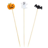 Pumpkin, Ghost, & Bat 4.5" Decorative Picks-Lange General Store