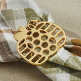 Pumpkin Gold Napkin Rings-Lange General Store