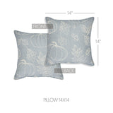 Pumpkin Grey Pillow-Lange General Store