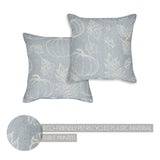 Pumpkin Grey Pillow-Lange General Store