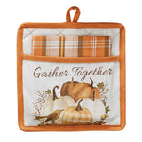 Pumpkin Patch Pot Holder Set-Lange General Store