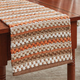 Pumpkin Seed Chindi Table Runner-Lange General Store