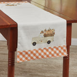 Pumpkin Seed Truck Table Runner-Lange General Store