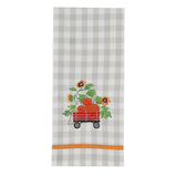 Pumpkin Truck Fun Dish Towel Set-Lange General Store