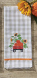 Pumpkin Truck Fun Dish Towel Set-Lange General Store