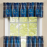 Rainy Lake Loon Patch Valance-Lange General Store