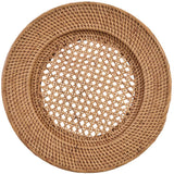 Rattan Cane Weave Charger Set-Lange General Store