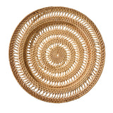 Rattan Spiral Charger Set-Lange General Store