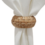 Rattan Woven Napkin Rings-Lange General Store