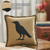 Raven Harvest Raven Pillow 9x9-Lange General Store