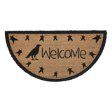 Raven Stars Welcome Door Mat-Lange General Store