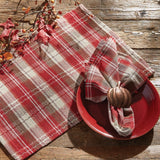 Fireside Plaid Napkins-Lange General Store