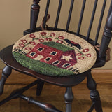 Red House Hooked Chair Pad-Lange General Store